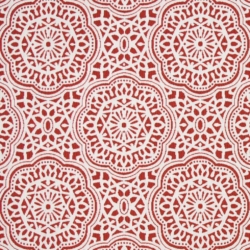 D2549 Coral Outdoor upholstery fabric by the yard full size image