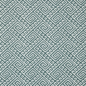 D2556 Aqua Outdoor upholstery fabric by the yard full size image