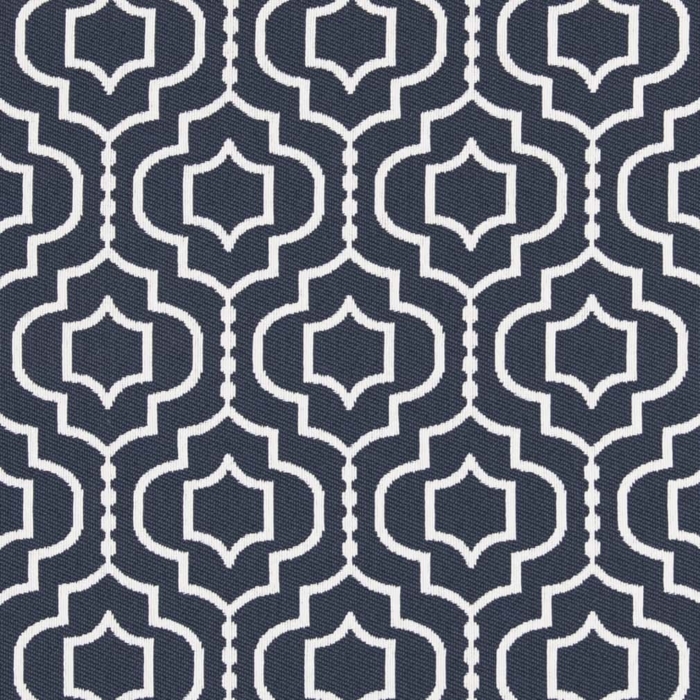 D2564 Navy Outdoor upholstery fabric by the yard full size image