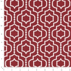 Image of D2566 Crimson showing scale of fabric