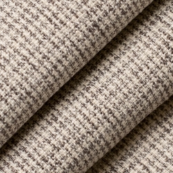 D2579 Mini Check Pewter Upholstery Fabric Closeup to show texture