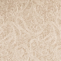 D2593 Paisley Cafe upholstery fabric by the yard full size image