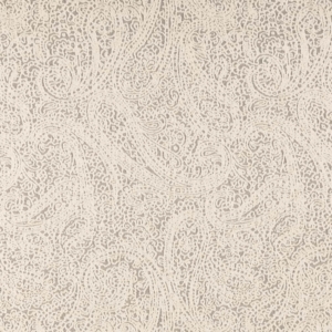 D2596 Paisley Pewter upholstery fabric by the yard full size image