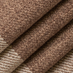 D2599 Buffalo Cafe Upholstery Fabric Closeup to show texture