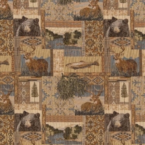 D2661 Nature Beige upholstery fabric by the yard full size image