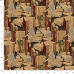 Image of D2664 Library showing scale of fabric