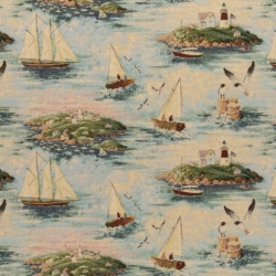 D2667 Coastal upholstery fabric by the yard full size image