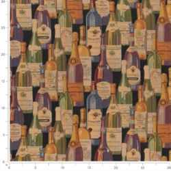 Image of D2669 Wine Cellar showing scale of fabric
