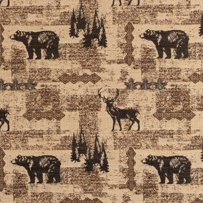 D2673 Woodland upholstery fabric by the yard full size image