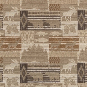 D2687 Moose Neutral upholstery fabric by the yard full size image