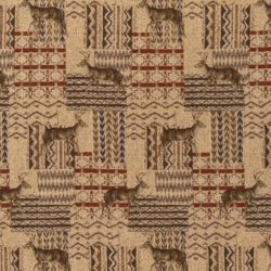D2695 Whitetail upholstery fabric by the yard full size image