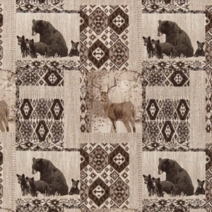 D2696 Den Brownstone upholstery fabric by the yard full size image