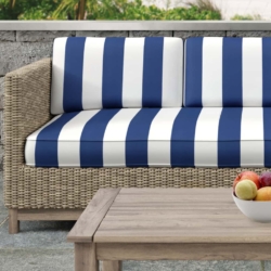 D2705 Nautical fabric upholstered on furniture scene