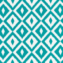 D2714 Teal Outdoor upholstery and drapery fabric by the yard full size image