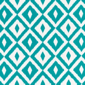 D2714 Teal Outdoor upholstery and drapery fabric by the yard full size image