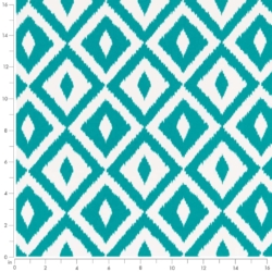 Image of D2714 Teal showing scale of fabric