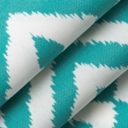 D2714 Teal Upholstery Fabric Closeup to show texture