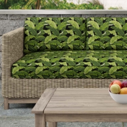 D2715 Rainforest fabric upholstered on furniture scene