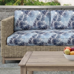 D2722 Oasis fabric upholstered on furniture scene