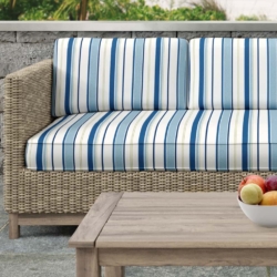 D2723 Blueberry fabric upholstered on furniture scene