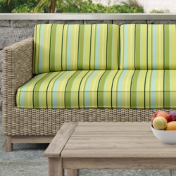 D2724 Kiwi fabric upholstered on furniture scene