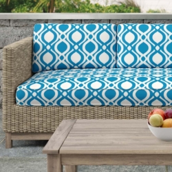 D2727 Pacific fabric upholstered on furniture scene