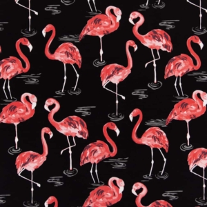 D2730 Flamingo Outdoor upholstery and drapery fabric by the yard full size image