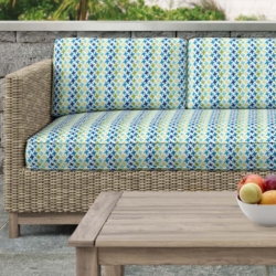 D2733 Capri fabric upholstered on furniture scene
