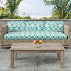 D2735 Seabreeze fabric upholstered on furniture scene
