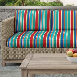 D2742 Garden fabric upholstered on furniture scene