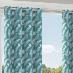 D2752 Aruba drapery fabric on window treatments