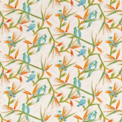 D2753 Tropical Outdoor upholstery and drapery fabric by the yard full size image