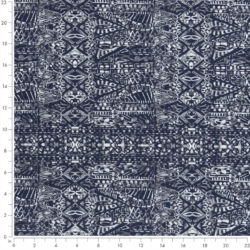 Image of D2755 Midnight showing scale of fabric