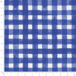 Image of D2756 Cobalt showing scale of fabric