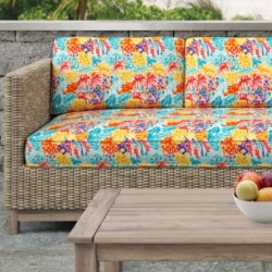 D2768 Summer fabric upholstered on furniture scene