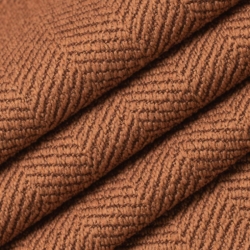 D2863 Ginger Upholstery Fabric Closeup to show texture