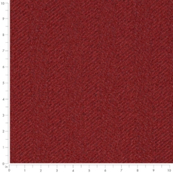Image of D2868 Wine showing scale of fabric