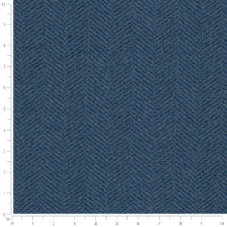 Image of D2870 Indigo showing scale of fabric