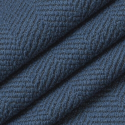 D2870 Indigo Upholstery Fabric Closeup to show texture