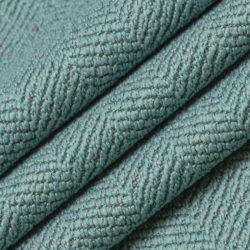 D2887 Ocean Upholstery Fabric Closeup to show texture