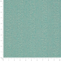 Image of D2896 Aqua showing scale of fabric