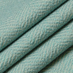 D2896 Aqua Upholstery Fabric Closeup to show texture