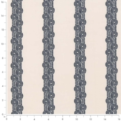Image of D2905 Royal showing scale of fabric