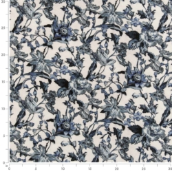Image of D2912 Sapphire showing scale of fabric