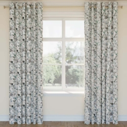 D2913 Seacrest drapery fabric on window treatments