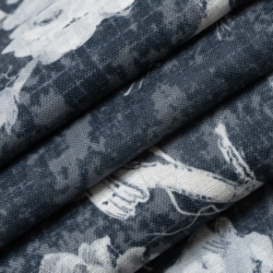 D2919 Bluebird Upholstery Fabric Closeup to show texture