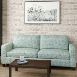 D2921 Capri fabric upholstered on furniture scene