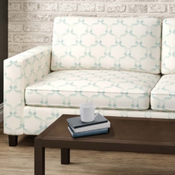 D2927 Rain fabric upholstered on furniture scene