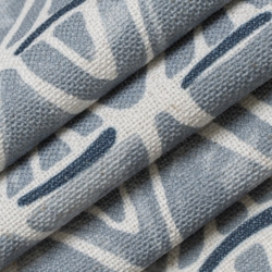 D2941 Sky Upholstery Fabric Closeup to show texture
