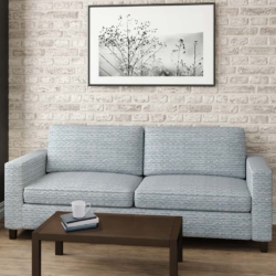 D2948 Lapis fabric upholstered on furniture scene